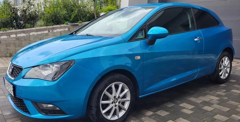 Seat Ibiza cena 31600 przebieg: 112900, rok produkcji 2015 z Skawina małe 106